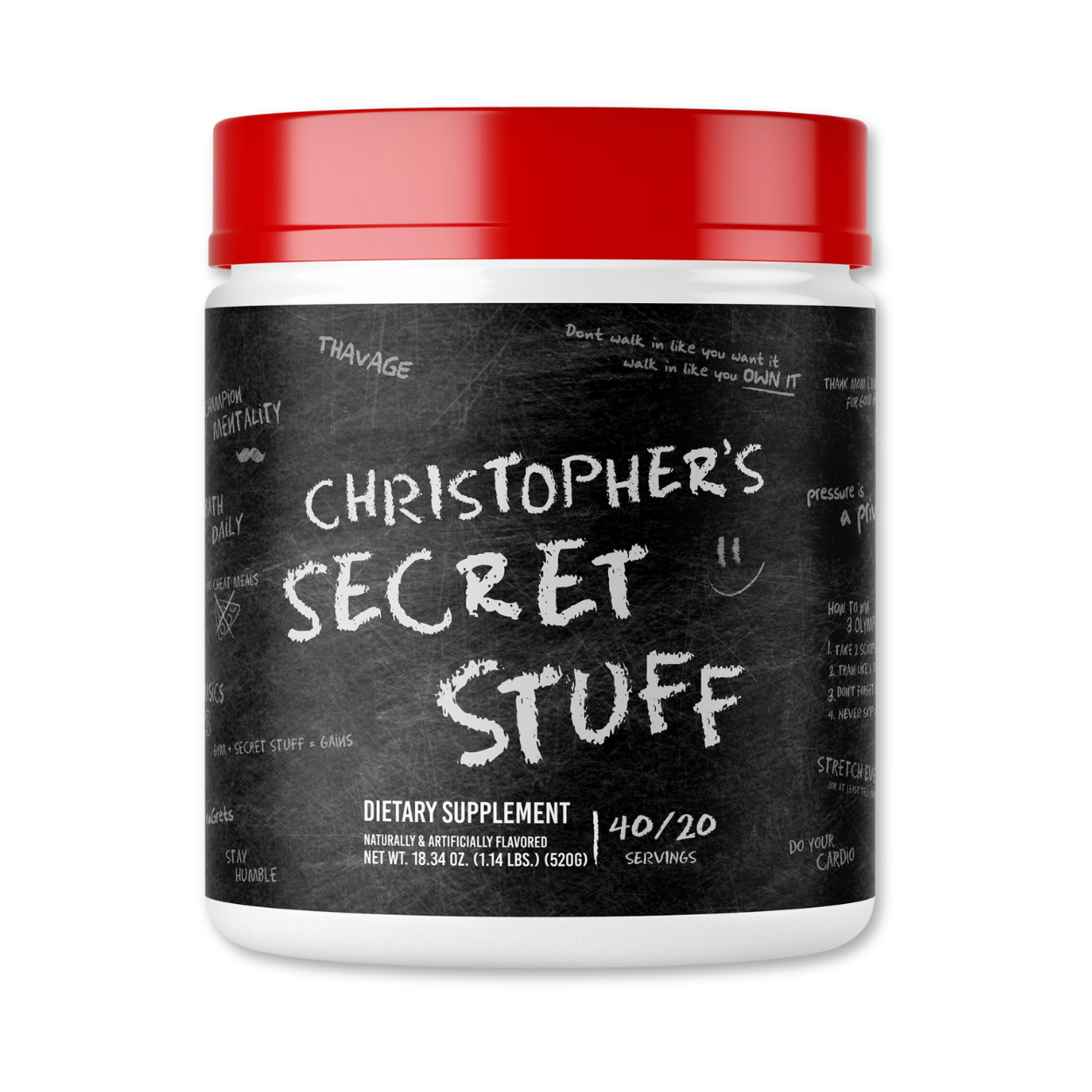 Raw Nutrition - Christopher's Secret Stuff 