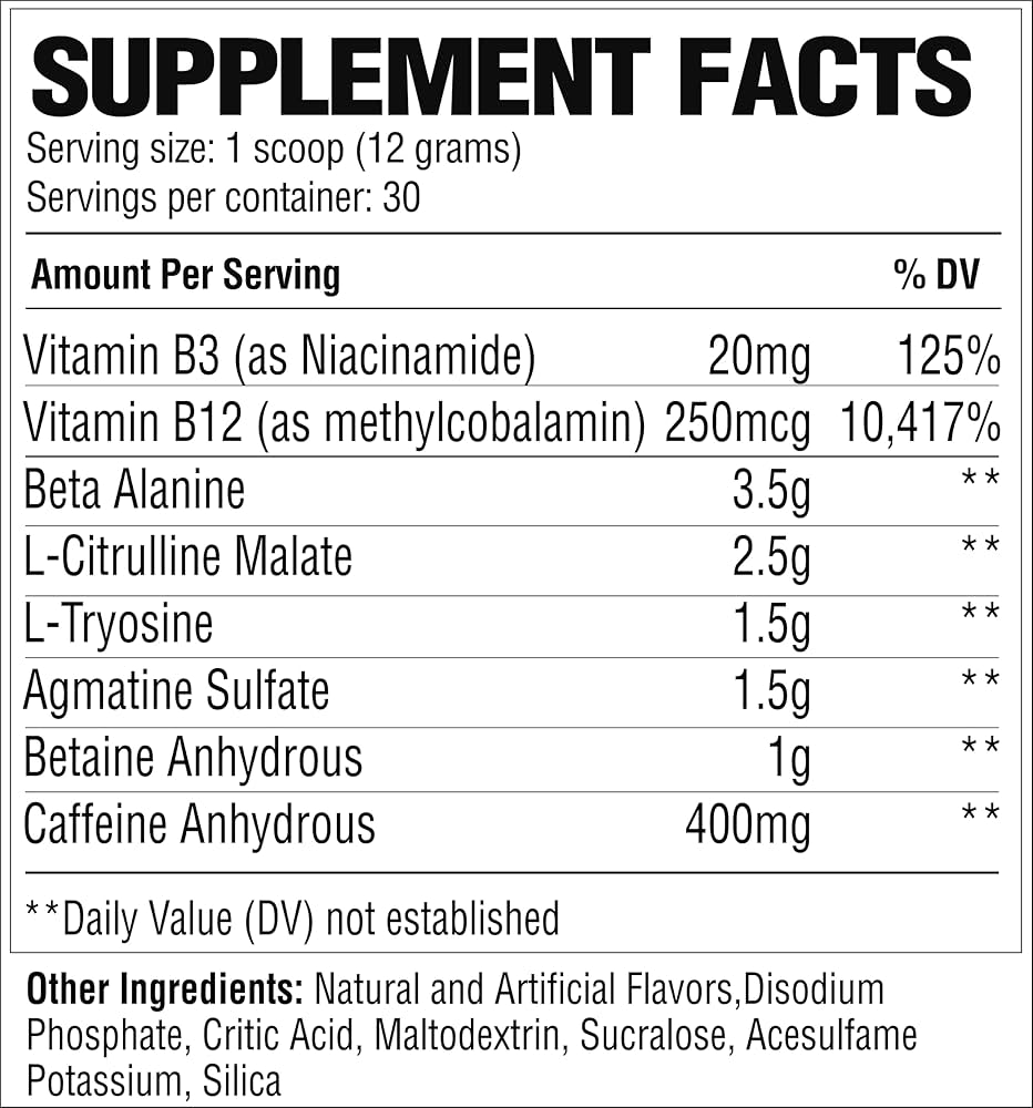 Raw Nutrition US - Pre Extreme