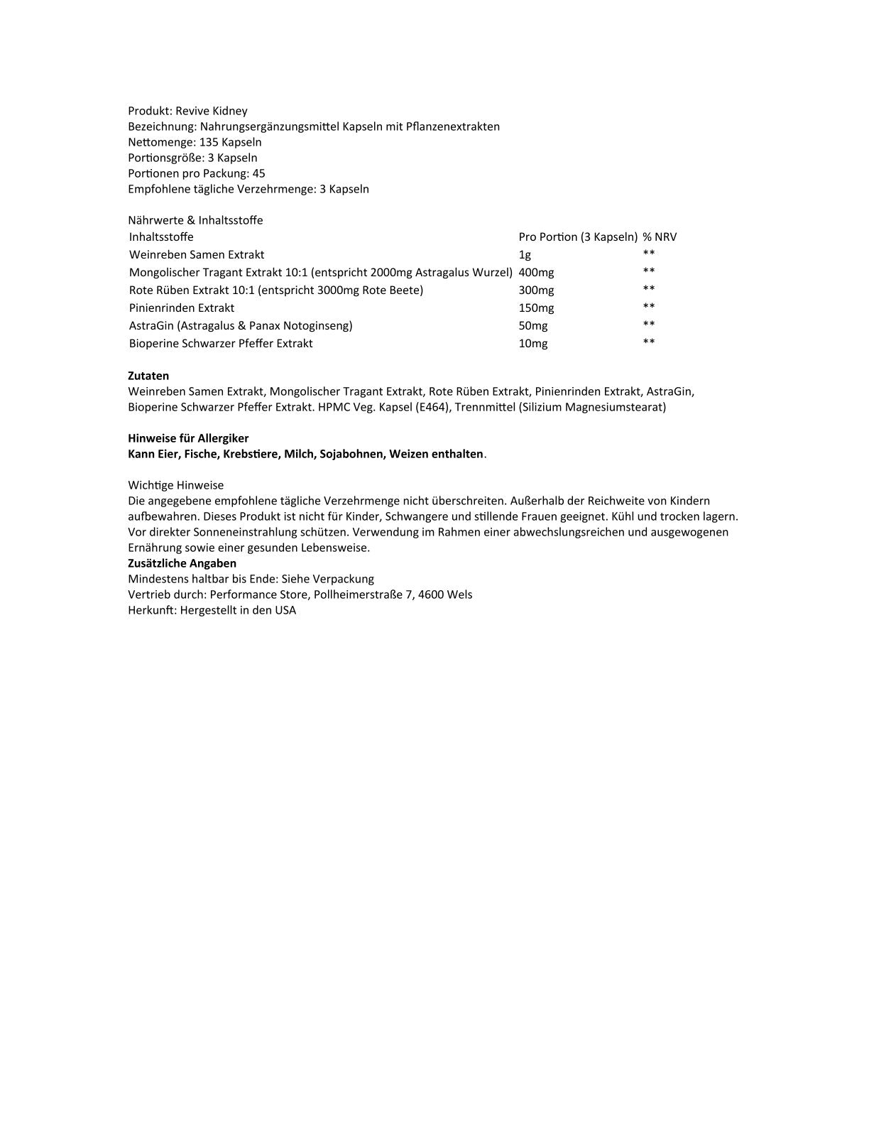 Revive MD - Kidney